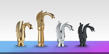НАСТОЛЬНАЯ РАКОВИНА НА НАСТОЛЬНИКЕ GLAMOUR BRASS WATHROOM FACTOR, GOLDEN ARI
