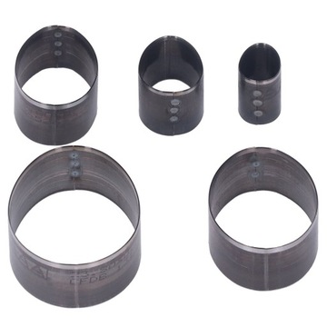 5 шт. Кожаный штамп в форме яйца.