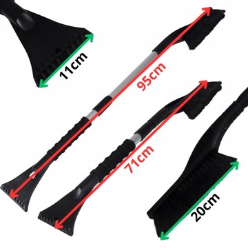 ЩЕТКА СКРЕБОК ДЛЯ УДАЛЕНИЯ СНЕГА ИЗ АВТОМОБИЛЯ АВТОМОБИЛЬНАЯ ЩЕТКА АВТОБУШЕР