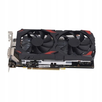 Видеокарта AMD RX580 8 ГБ, 256 бит, AGP