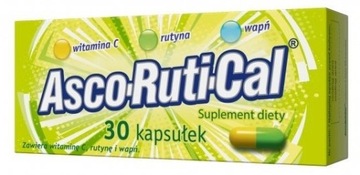 AscoRutiCal Odporność rutyna wapno 30 kapsułek