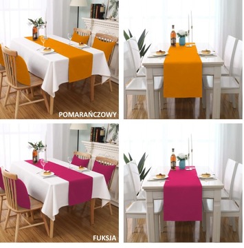 ГЛАДКАЯ ПОЛОЖКА ДЛЯ СТОЛА 40х300 ПРАКТИЧНАЯ МАТОВАЯ ВЫБОР ЦВЕТА