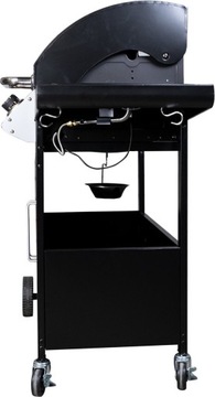 Газовый гриль MASTER BBQ 5 конфорок 4+1 на колесах Цилиндр для хранения 14,5 кВт