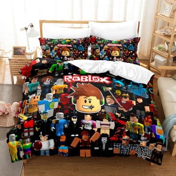MINECRAFT ROBLOX POŚCIEL 3-CZĘŚCIOWY ZESTAW