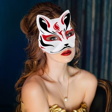 8 szt. Plastikowa maska Kota KOT do malowania DIY
