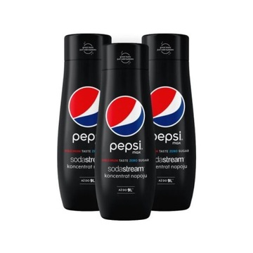 SODASTREAM Сироп без сахара Pepsi Max Zero 3 х 440
