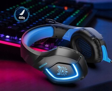 ИГРОВЫЕ НАУШНИКИ ДЛЯ ИГРЫ ДЛЯ PS4 И XBOX ONE K1B МИКРОФОН