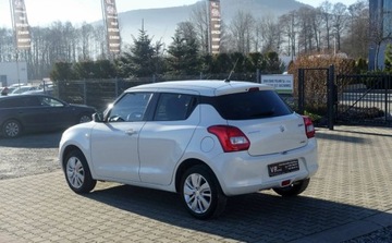 Suzuki Swift VI 2019 Suzuki Swift 1.2 90KM AllGrip 4x4 Biala perla Bezwypadkowy Niski przebieg, zdjęcie 4