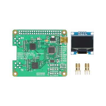 MMDVM Duplex Hotspot Board z OLED Display Wsparcie DMR P25 D Moduł OU