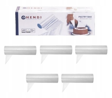 КОНДИТЕРСКИЙ РУКАВ ХЕНДИ ДЕКОР СУМКИ 100 ШТ.