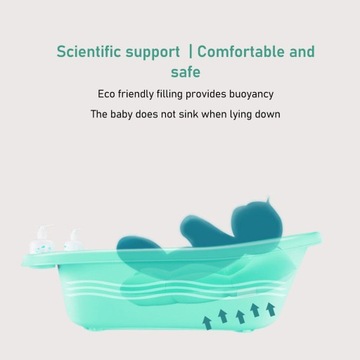 Bathtub liner baby bath pillow
