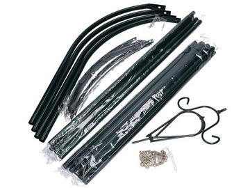 САДОВАЯ ПЕРГОЛА КОЛОННА КОЛОННА ДЛЯ РОЗ Вьющиеся ЦВЕТЫ + АНКЕРЫ 190 см