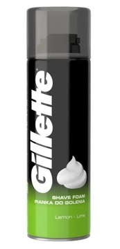 GILLETTE CLASSIC PIANKA DO GOLENIA LIME CYTRYNOWA 200ml