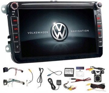RADIO GPS ANDORID VW PASSAT B6 B7 GOLF 5 6 TOURAN CARPLAY WIFI USB 2/64GB