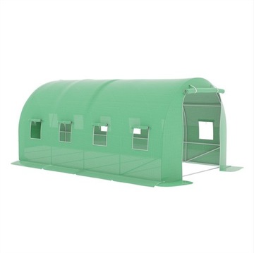 Садовый туннель из фольги 8м2 Теплица 4м х 2м 8 окон в сад высокого качества