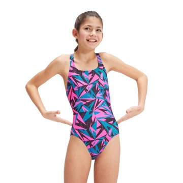 Strój kąpielowy dla dzieci Speedo Hyperboom Allover Medalist 140cm