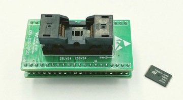 Adapter TSOP28 / VSOP28 -> DIP28(40) ZIF Wells CTI