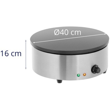 ROYAL CATERING RCEC-3000-R одинарная блинница