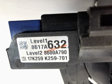 Датчик угла поворота рулевого колеса ECLIPSE CROSS, 3-контактный, лента