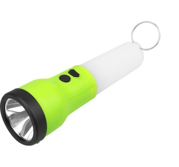 МОЩНЫЙ ФОНАРИК СВЕТОДИОДНАЯ ЛАМПА 2в1 РУКОЯТКА С АККУМУЛЯТОРОМ USB