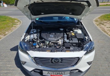 Mazda CX-3 Crossover 1.5 SKY-D 105KM 2018 Mazda CX-3 4x4 Automat Biala Perla Kamera Navi Skora Full LED 1.5 Diesel, zdjęcie 12