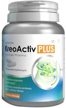 ACTIVLAB PHARMA KREOACTIV PLUS Trawienie KREON ENZYMY TRAWIENNE PANKRAETYNA