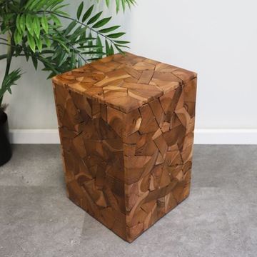 Taboret Mozaika Teak