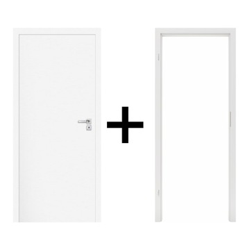 Цельнолитые двери без четверти с регулируемой дверной коробкой