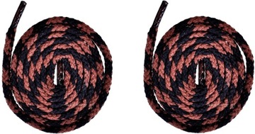 G9-64 BRĄZOWO CZARNE SZNURÓWKI DO TREKKINGU 75 cm