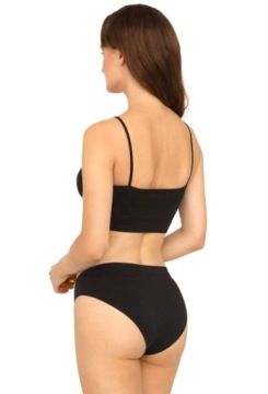 ТОП БЕСШОВНЫЙ БЮСТГАЛТЕР GATTA, ТОНКИЕ ЛЯМКИ, ЧЕРНЫЙ, L