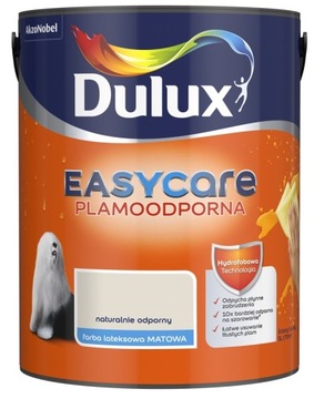 FARBA DULUX EASYCARE- naturalnie odporny, 5l