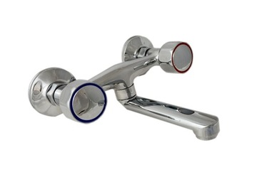 BATERIA KLASYK UMYWALKOWA ŚCIENNA WYLEWKA 10cm