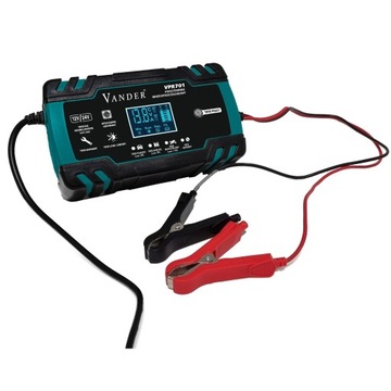 PROSTOWNIK SAMOCHODOWY MIKROPROCESOROWY 12V/24V 8A/4A VANDER