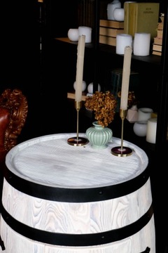 БАРЕК ДЕРЕВЯННАЯ БОЧКА БЕЛАЯ BONANZA WOOD