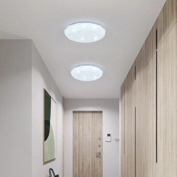 Потолочная лампа светодиодная белая 6500 тыс. 24 Вт современный простой для спальни