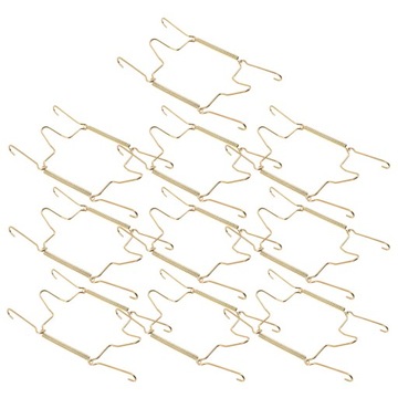 Вешалки для тарелок Настенный крючок 10 шт.