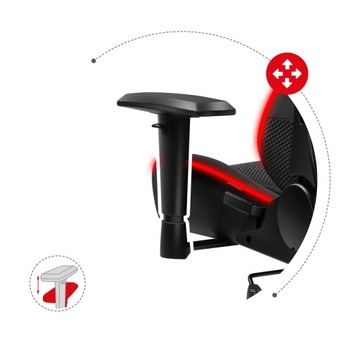 HUZARO RGB LED ДИСТАНЦИОННОЕ ИГРОВОЕ КРЕСЛО