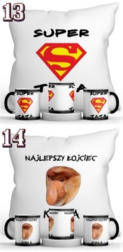 НАБОР «ДЕНЬ ОТЦА» ВОЛШЕБНАЯ КРУЖКА + ПОДУШКА