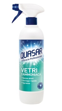 Quasar Ammoniaca Płyn z amoniakiem do mycia szyb i luster 580 ml