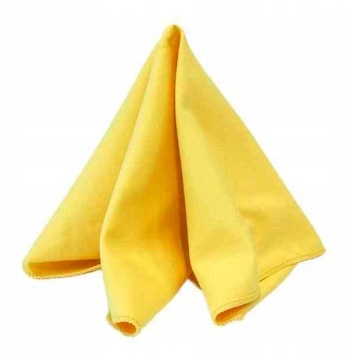 Mikrofirbra zamszowa 40x40 220g/m2 żółta