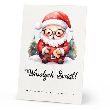 ПОДАРОЧНЫЕ ЭТИКЕТКИ праздники Новогодние бирки (10 шт.)