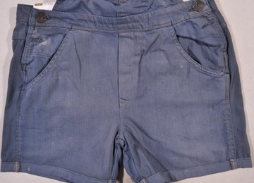 WRANGLER ogrodniczki BLUE jeans spodenki JANA W28