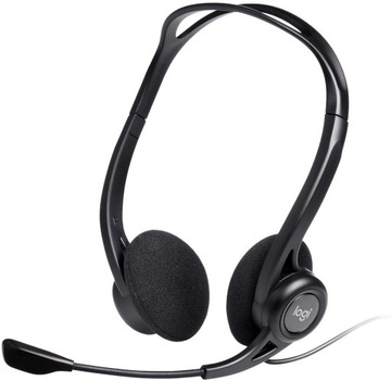 SŁUCHAWKI PRZEWODOWE NAUSZNE LOGITECH 960 CZARNE