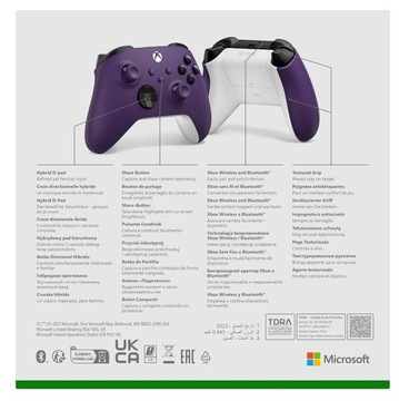 Беспроводной контроллер MICROSOFT Xbox Astral Purple