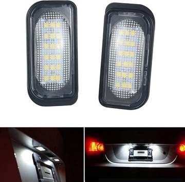 MERCEDES W203 SEDAN CLK W209 LAMPY LED TABULKY SPZ