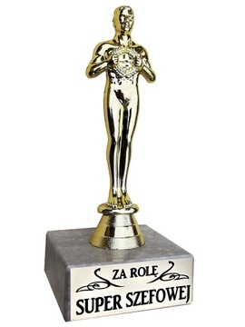 STATUETKA DLA SZEFOWEJ OSK prezent