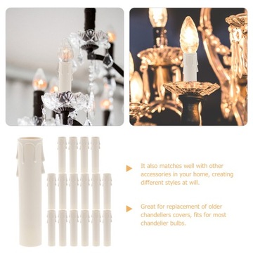 20 шт. ПОДСВЕЧА РУКАВ РОЗЕТКА ЛЮСТРА