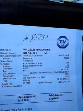 Audi A3 8V Hatchback 3d 1.4 TFSI CoD ultra 150KM 2016 Audi A3 Sportback 1,4 150KM manual serwis ASO, zdjęcie 24