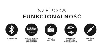 АВТОМОБИЛЬНОЕ РАДИО BLUETOOTH RDS SD USB AUX ПУЛЬТ ДУ
