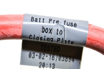 JAGUAR F-TYPE COUPE X152 PŘÍVOD POZITIVNÍ AKUMULÁTORU GX53-14300-DA 3.0 P 25